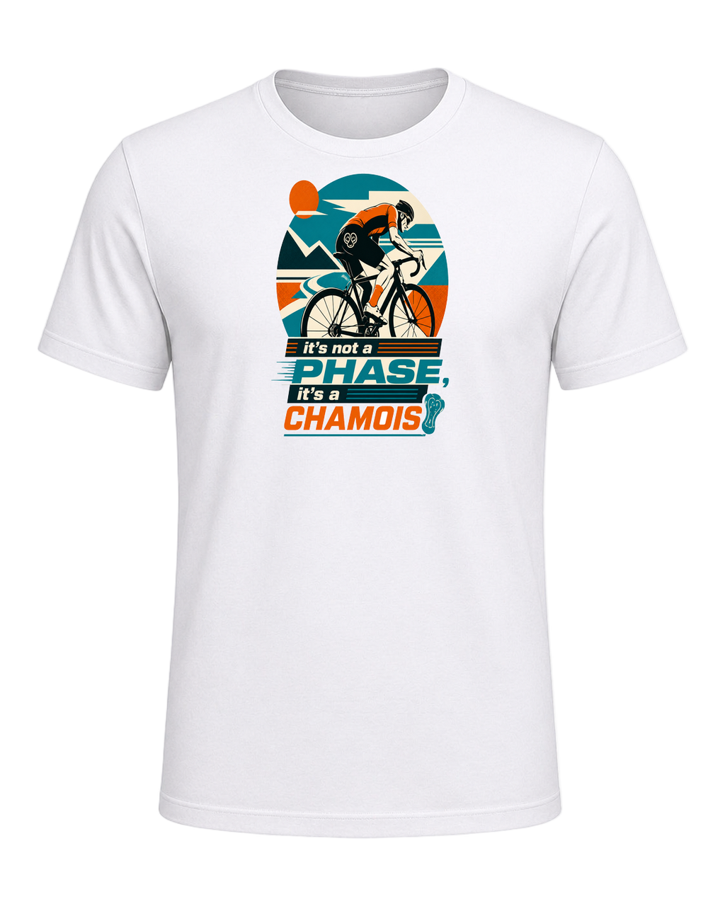 it's not a phase, it's a chamois — White