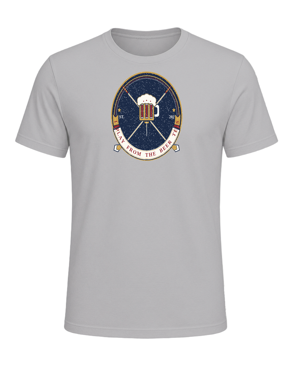 I PLAY FROM THE BEER TEES — Athletic Heather