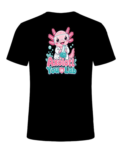 Axolotl Scientist — Black