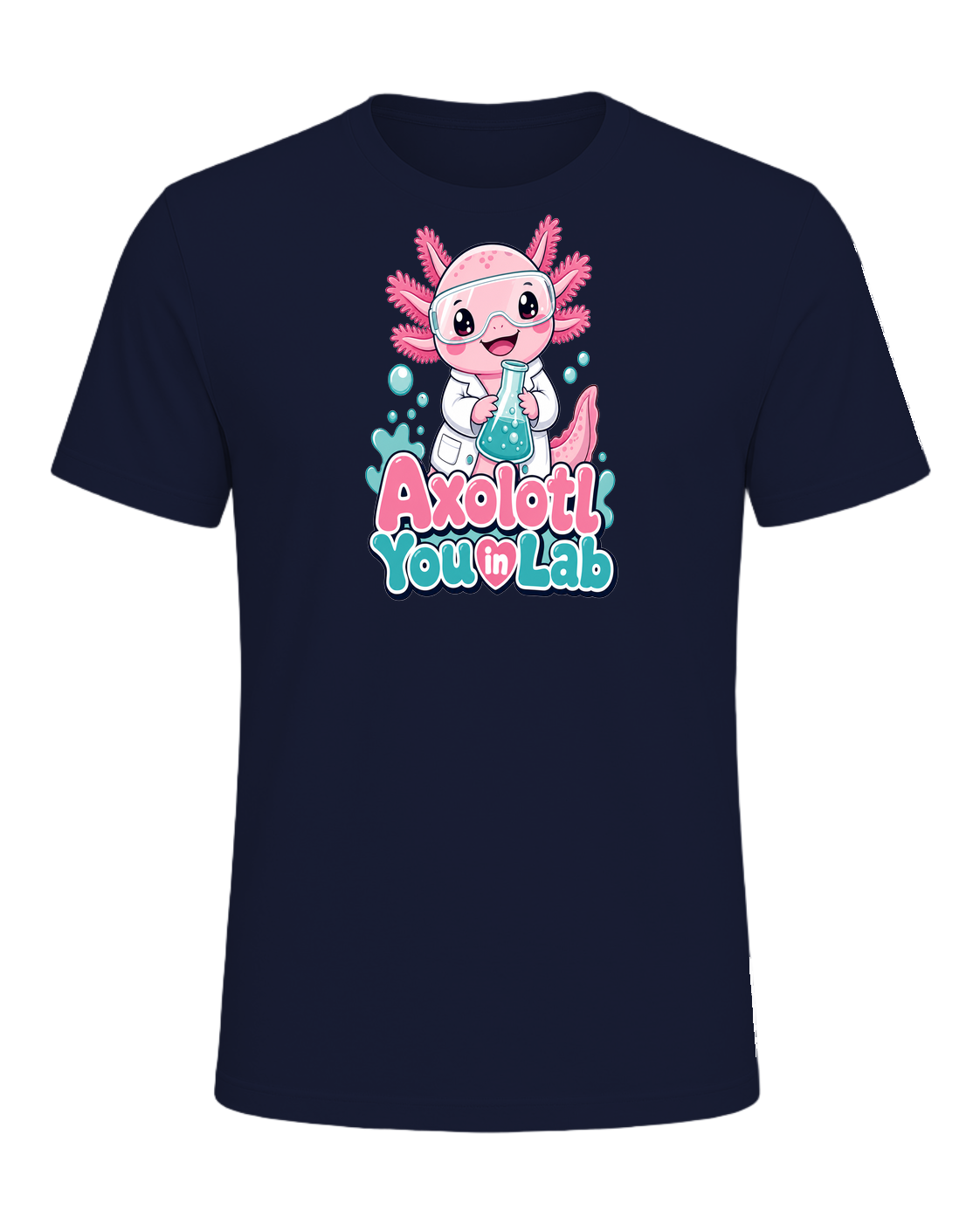 Axolotl Scientist — Navy