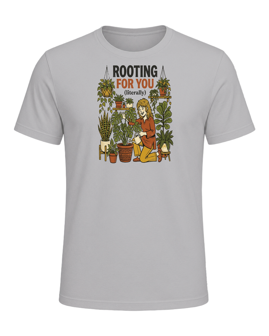 ROOTING FOR YOU (literally) — Athletic Heather