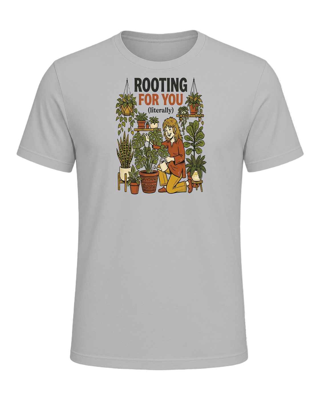 ROOTING FOR YOU (literally) — Athletic Heather