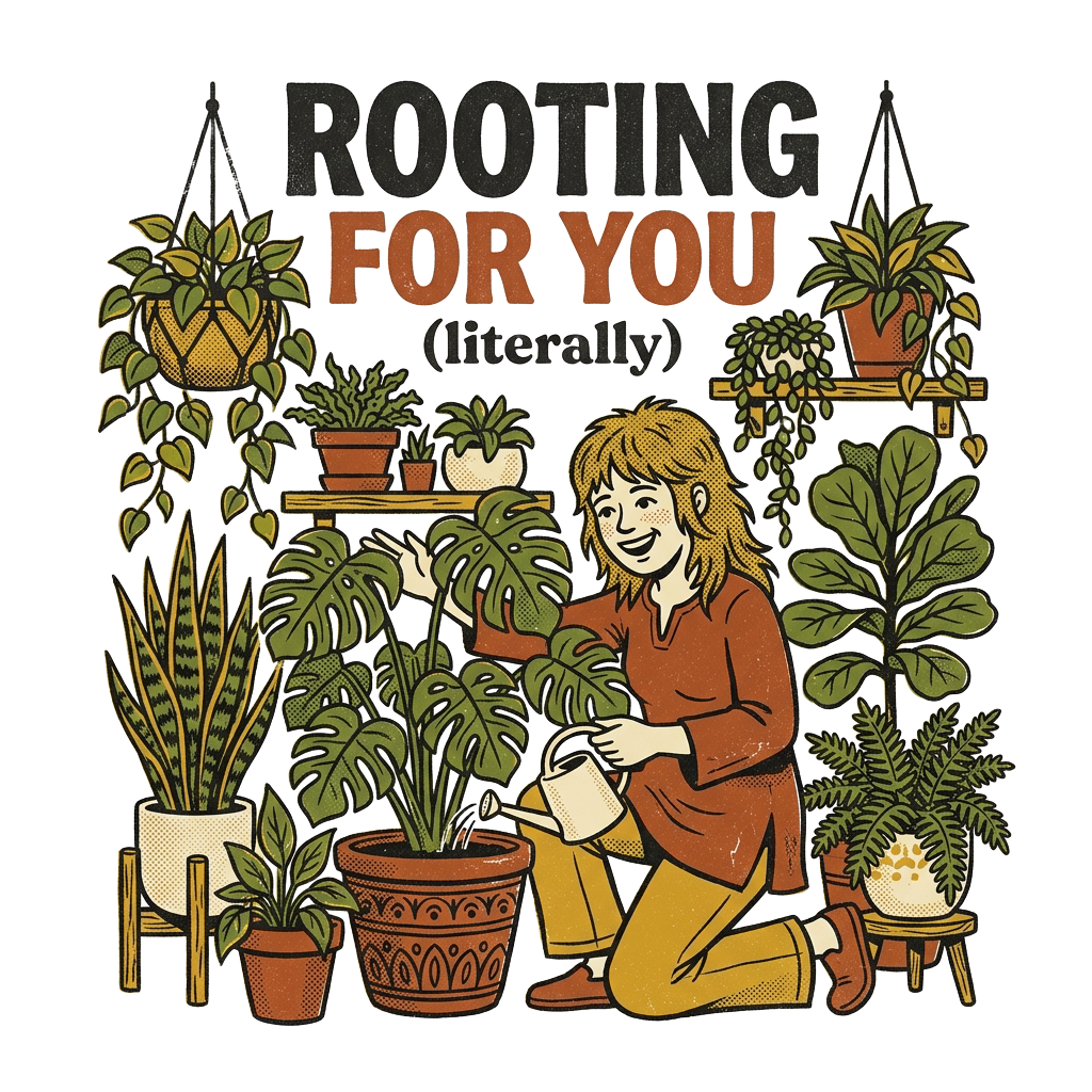 ROOTING FOR YOU (literally)