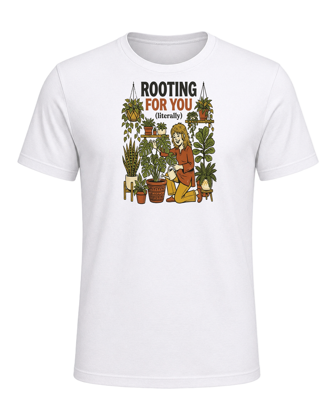 ROOTING FOR YOU (literally) — White