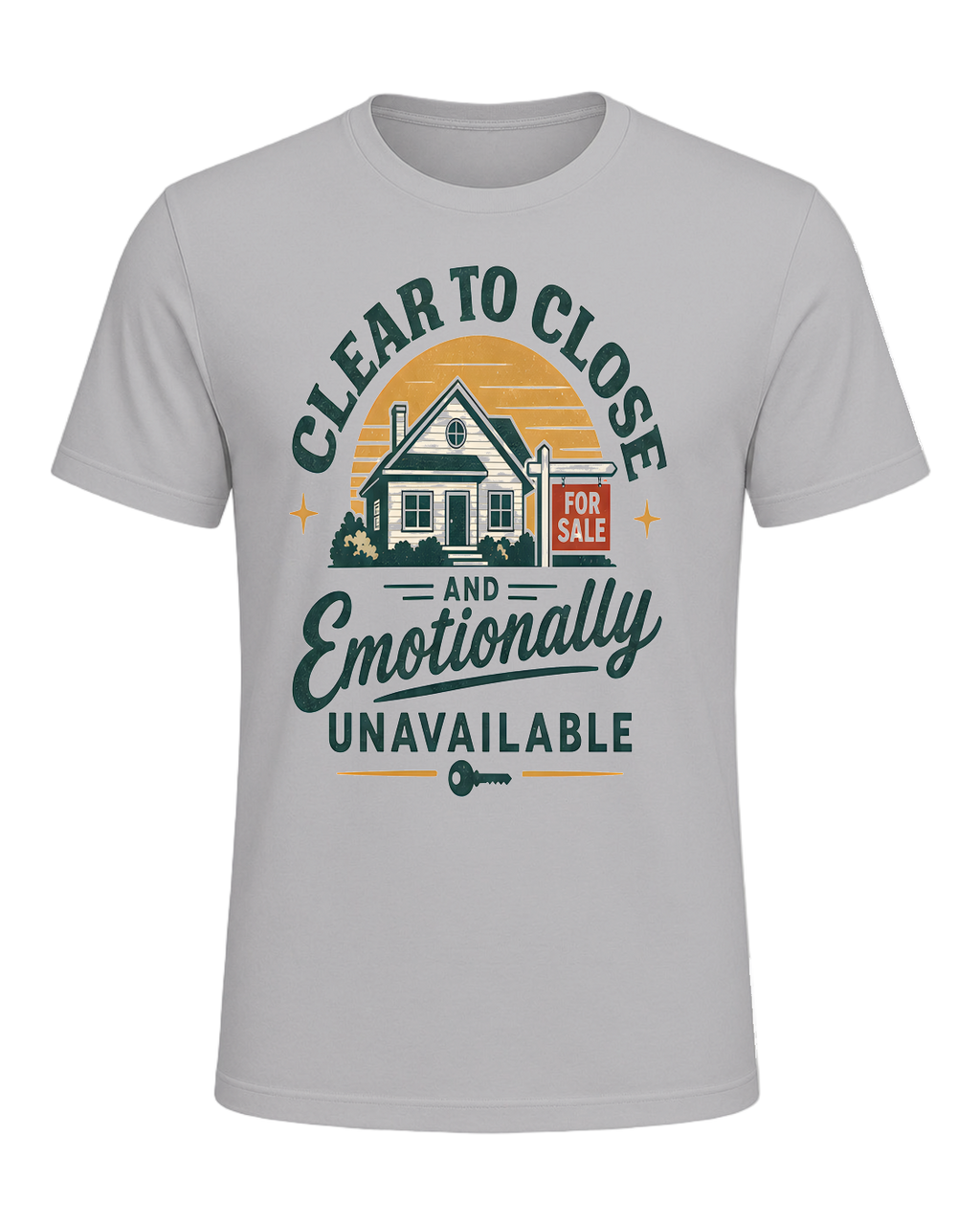 CLEAR TO CLOSE AND EMOTIONALLY UNAVAILABLE — Athletic Heather