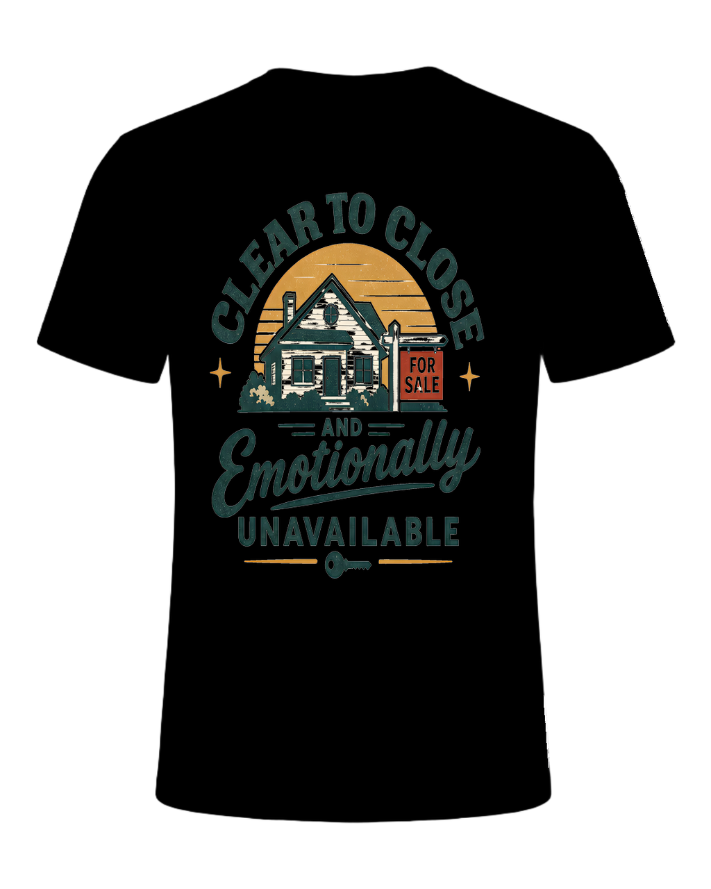 CLEAR TO CLOSE AND EMOTIONALLY UNAVAILABLE — Black