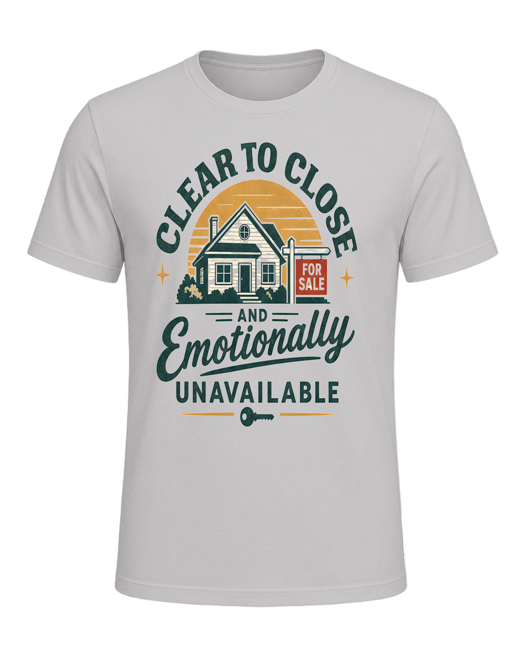 CLEAR TO CLOSE AND EMOTIONALLY UNAVAILABLE — Silver