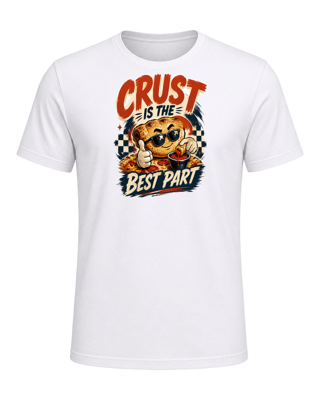 CRUST IS THE BEST PART — White