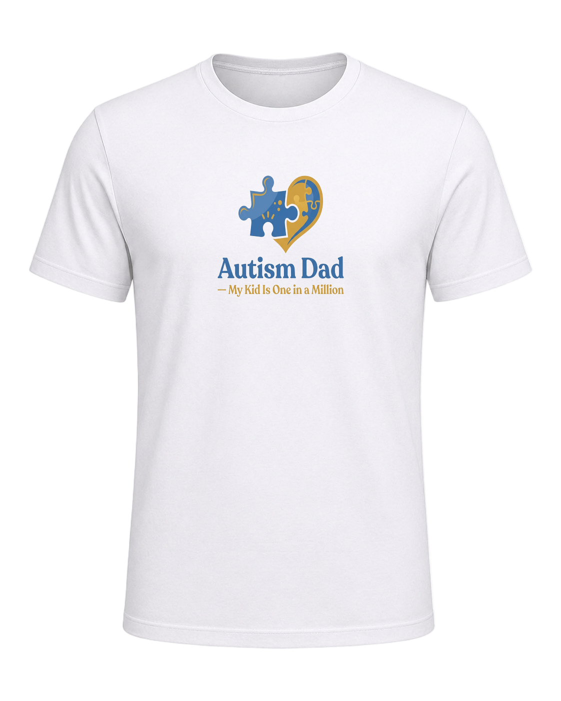 Autism Dad / Mom — White