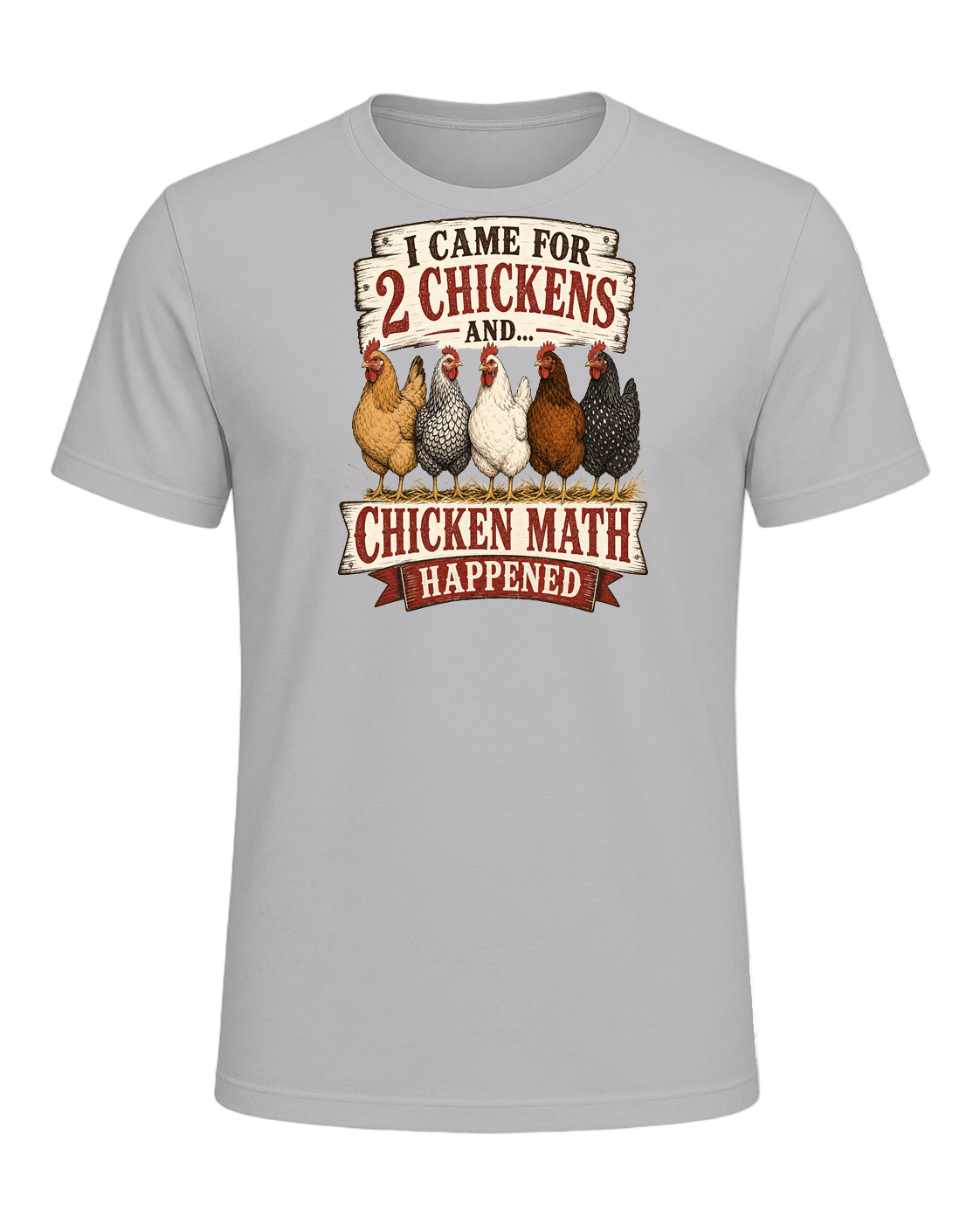 Chicken Math (Backyard Farmer) — Athletic Heather