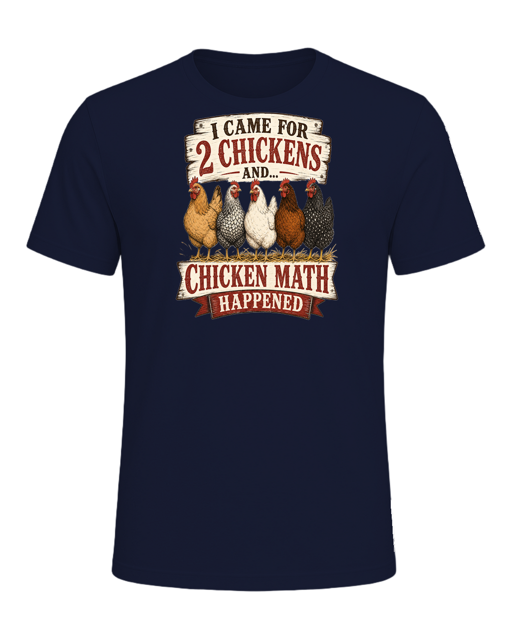 Chicken Math (Backyard Farmer) — Navy