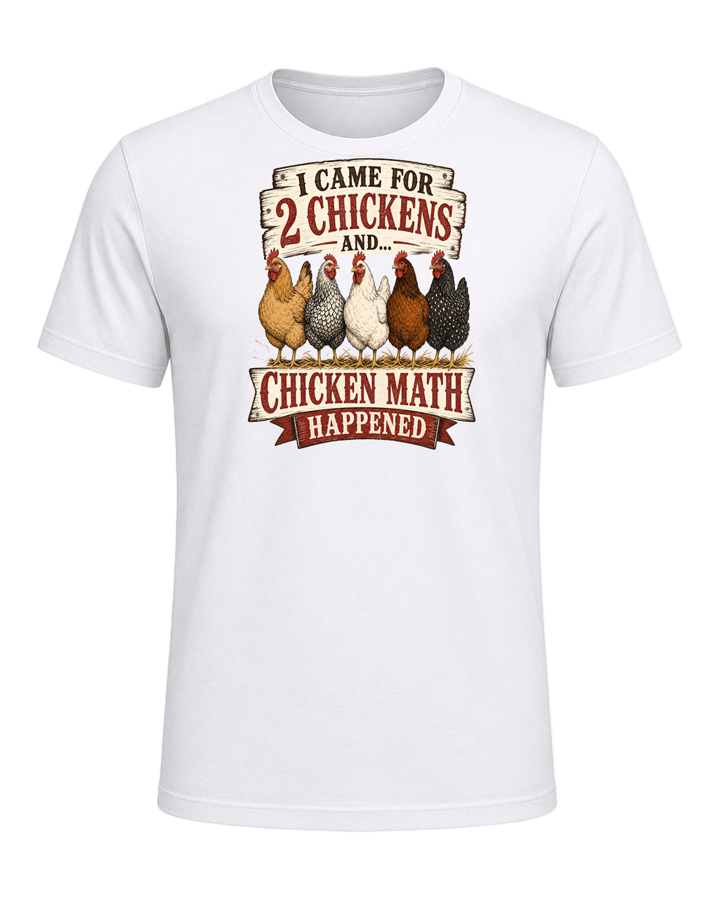 Chicken Math (Backyard Farmer) — White