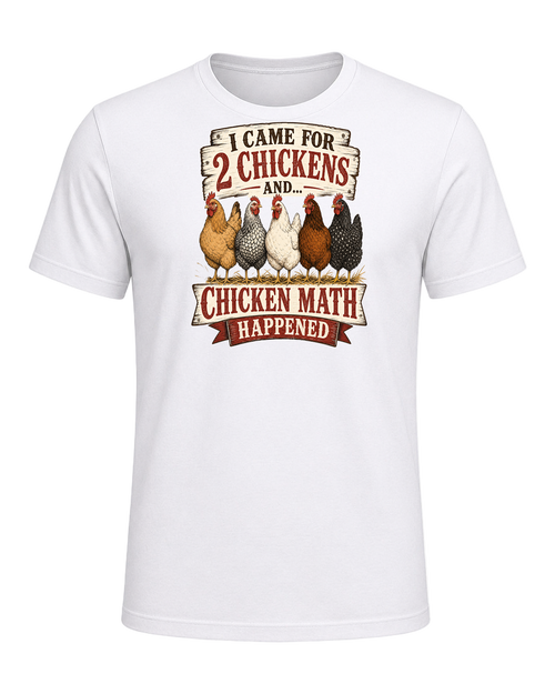 Chicken Math (Backyard Farmer) — White