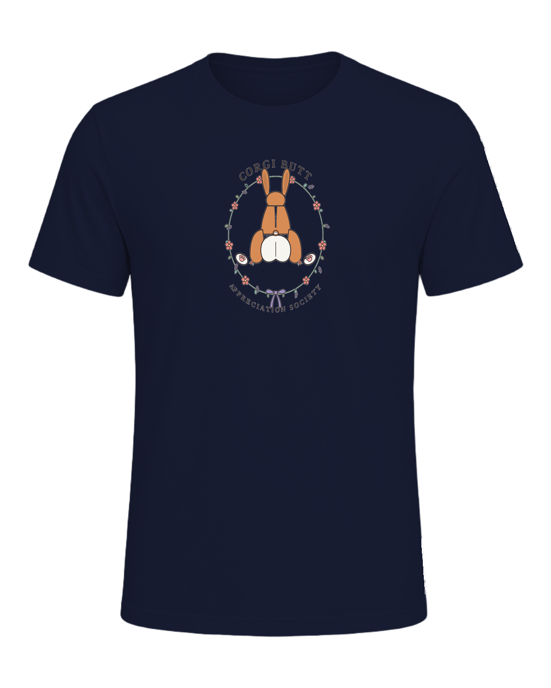 Corgi Butt Appreciation Society — Navy
