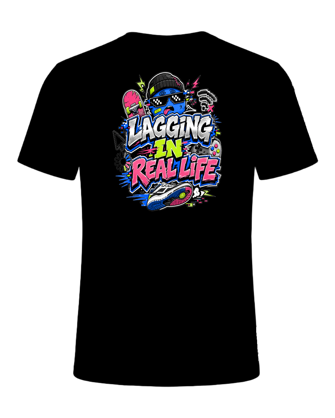 LAGGING IN REAL LIFE — Black