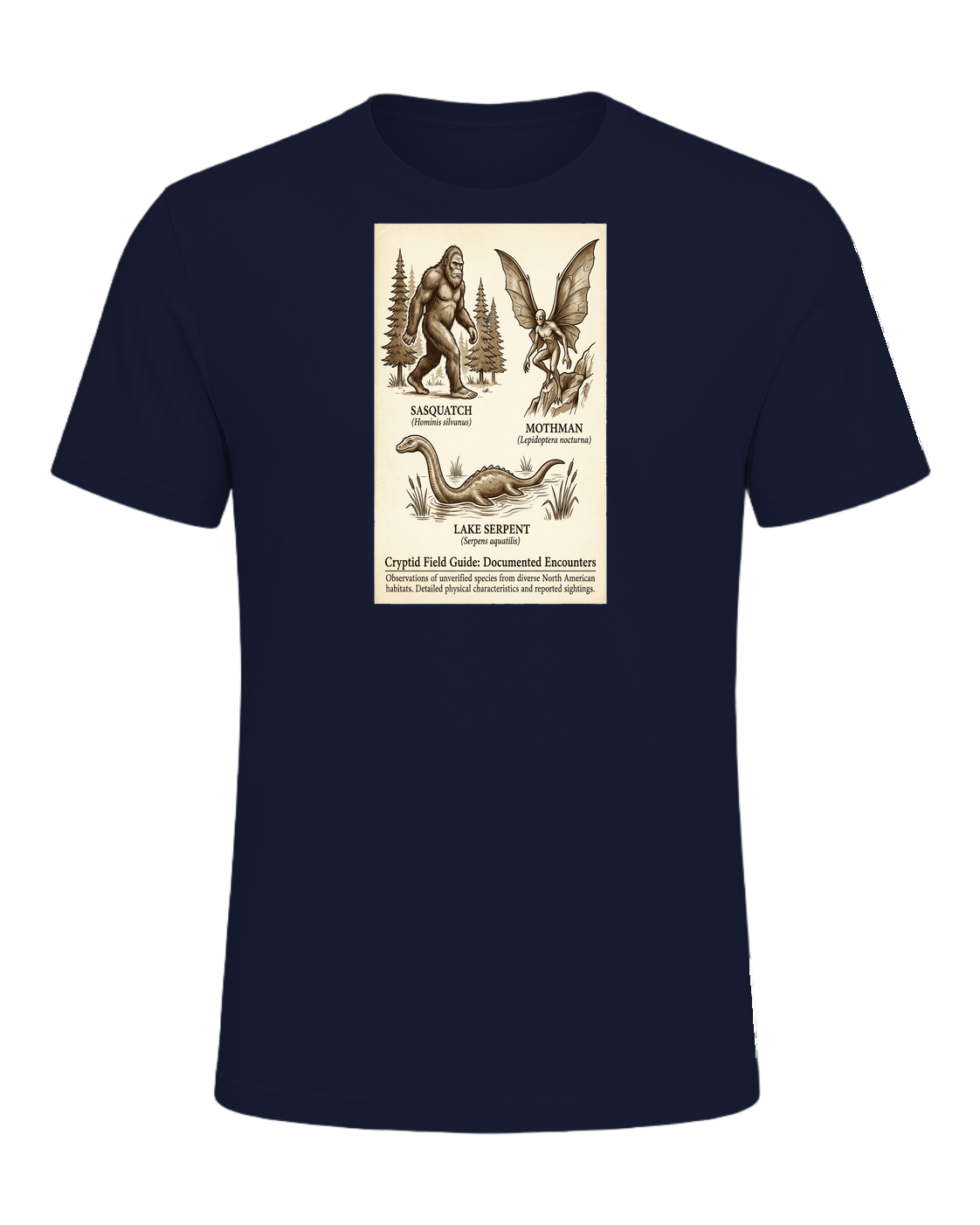 Cryptozoology Fan — Navy
