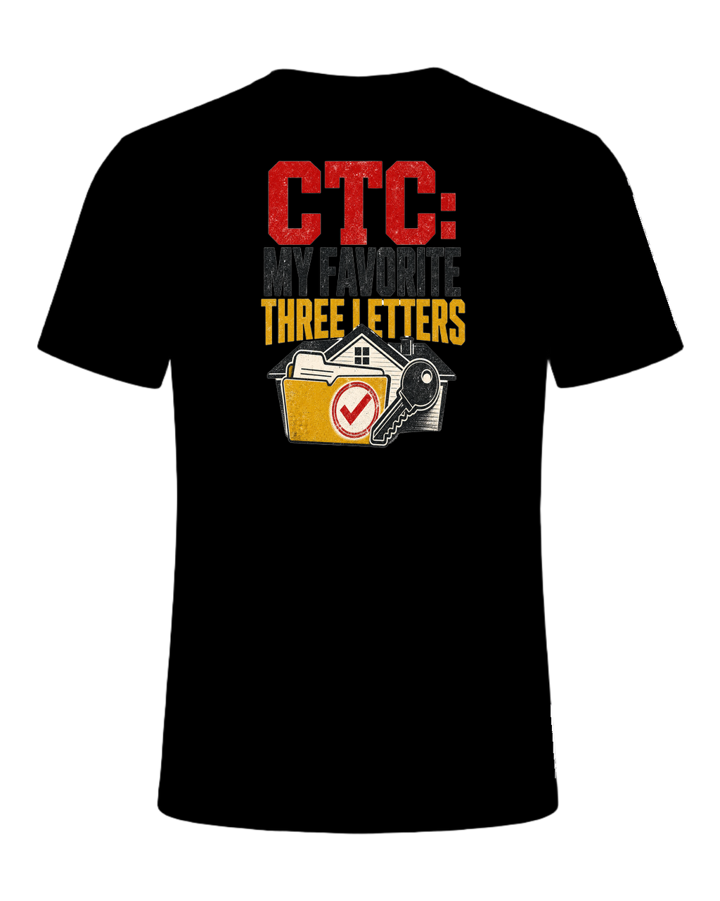 CTC: MY FAVORITE THREE LETTERS — Black