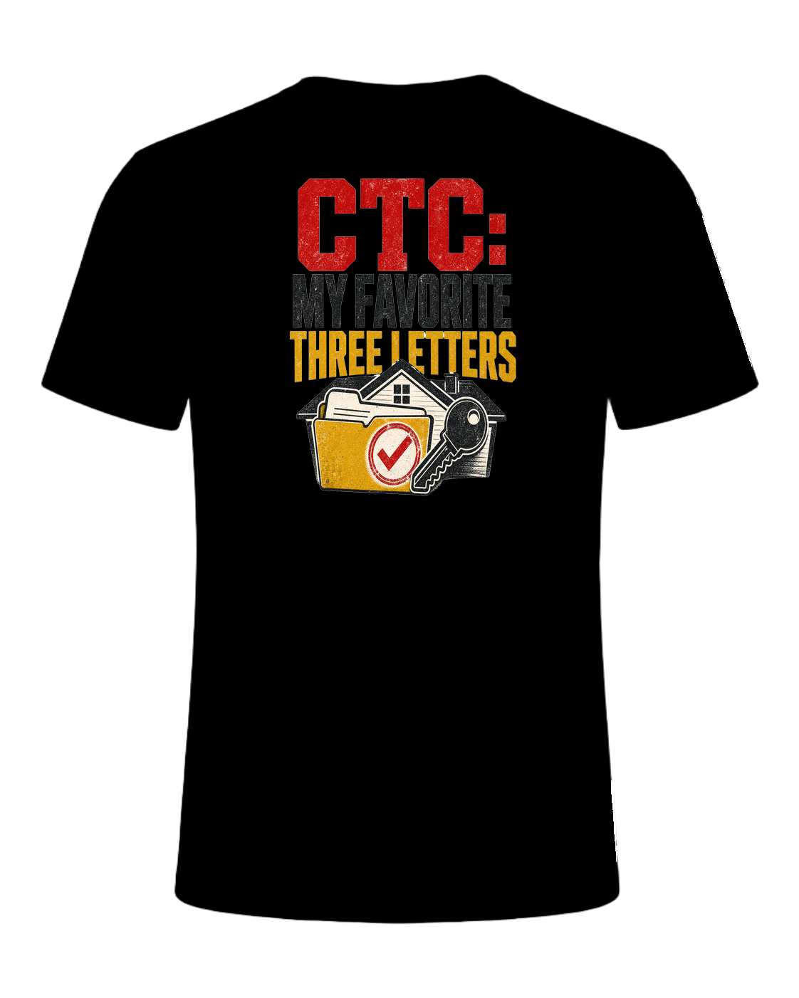 CTC: MY FAVORITE THREE LETTERS — Black