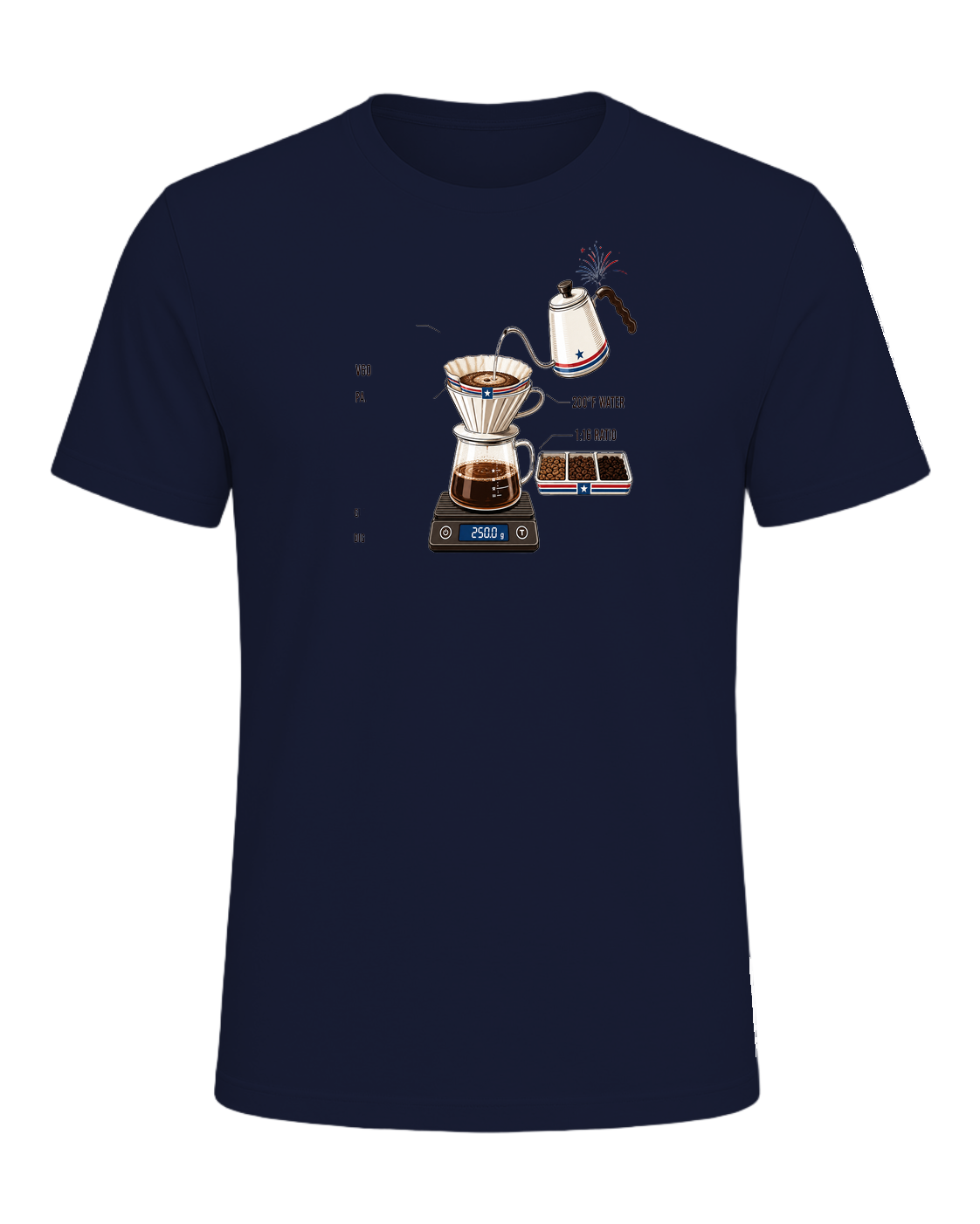 Coffee Snob — Navy