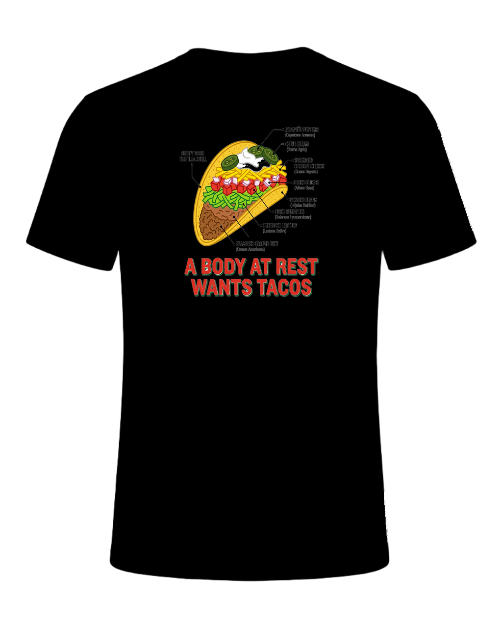Tacos Over Everything — Black