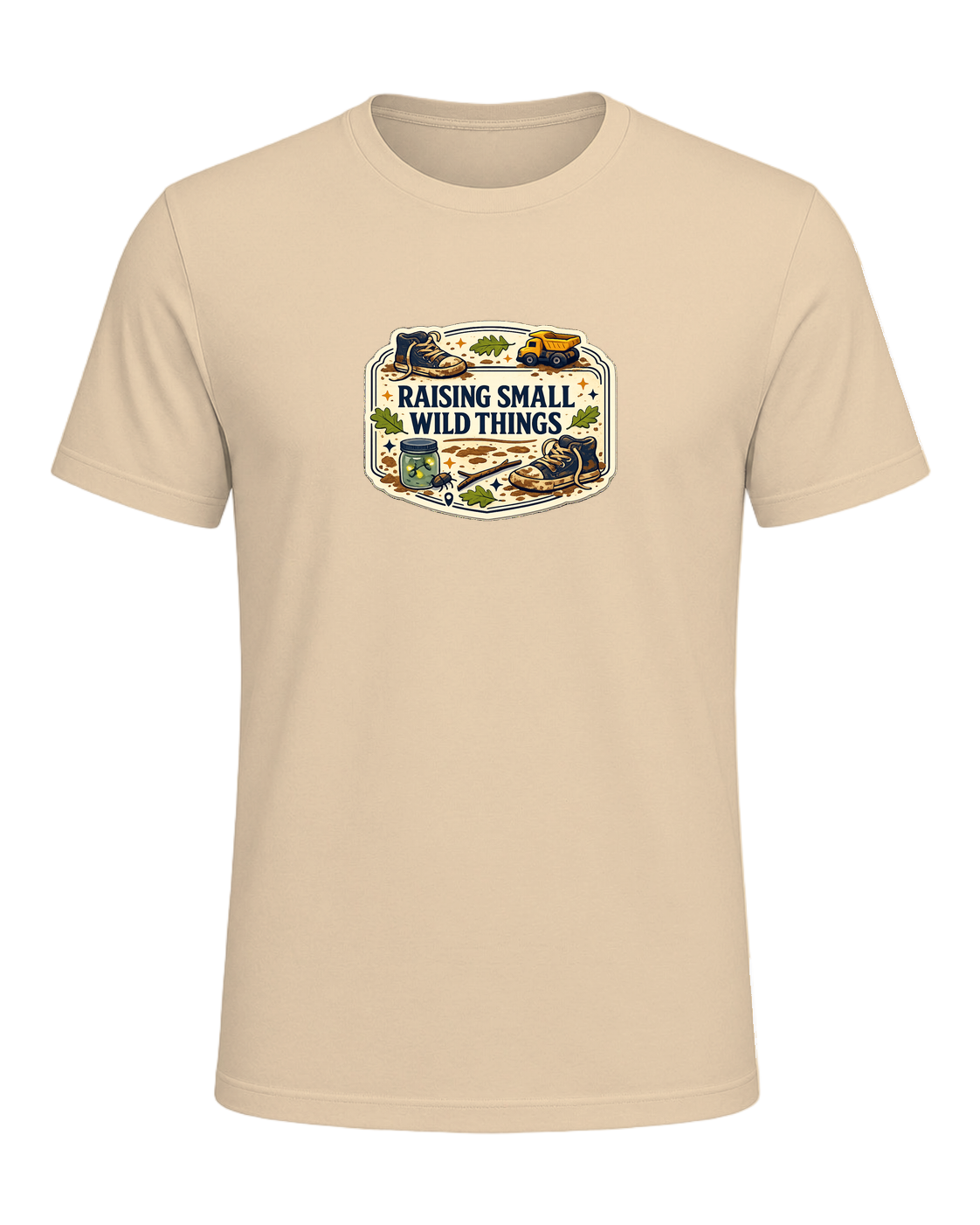 A vintage field-guide boy mom tee for anyone proudly raising small wild things. — Soft Cream