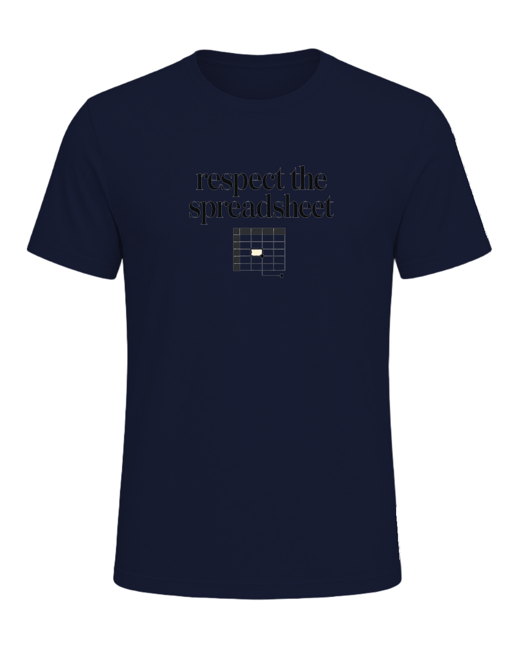 respect the spreadsheet — Navy
