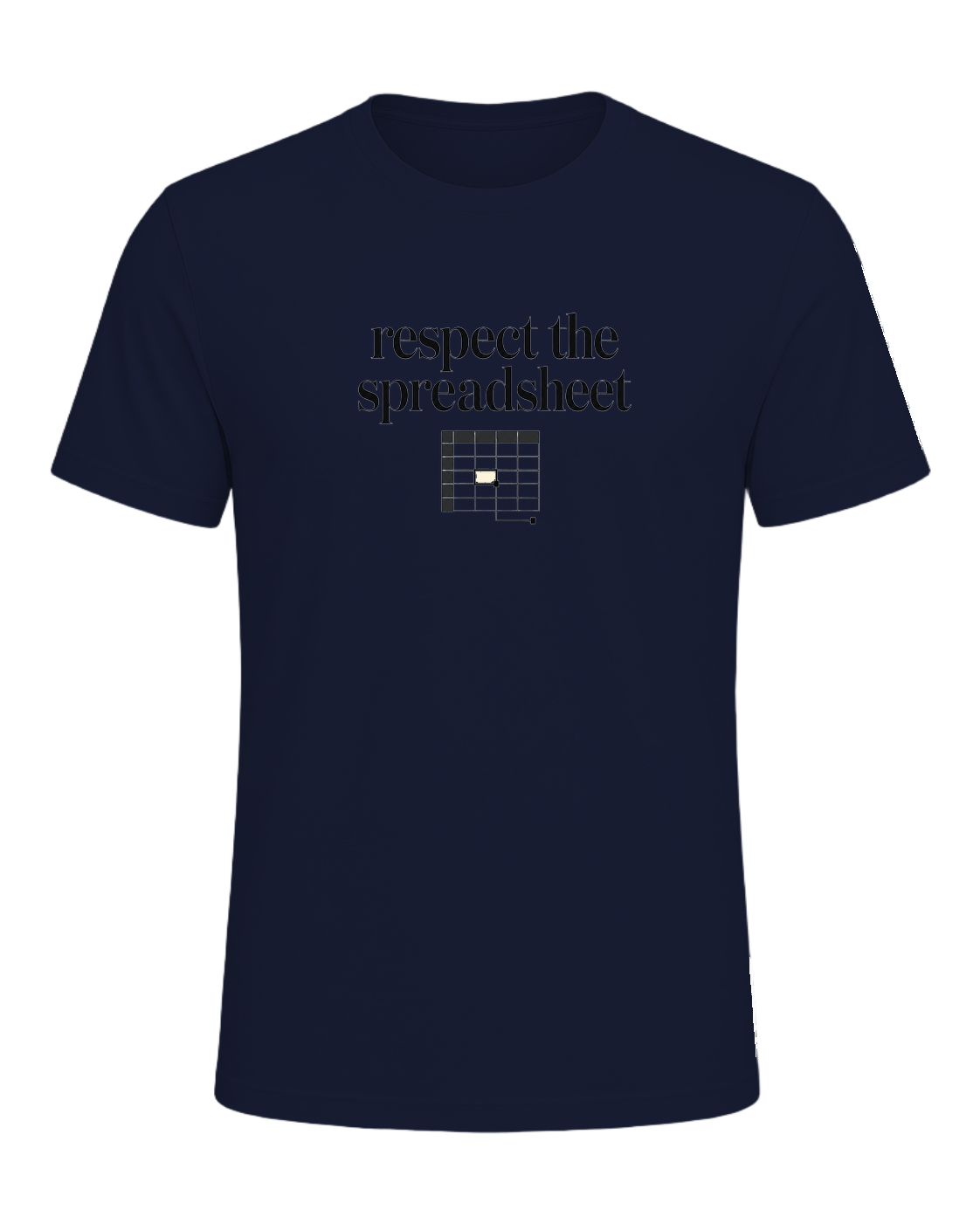 respect the spreadsheet — Navy