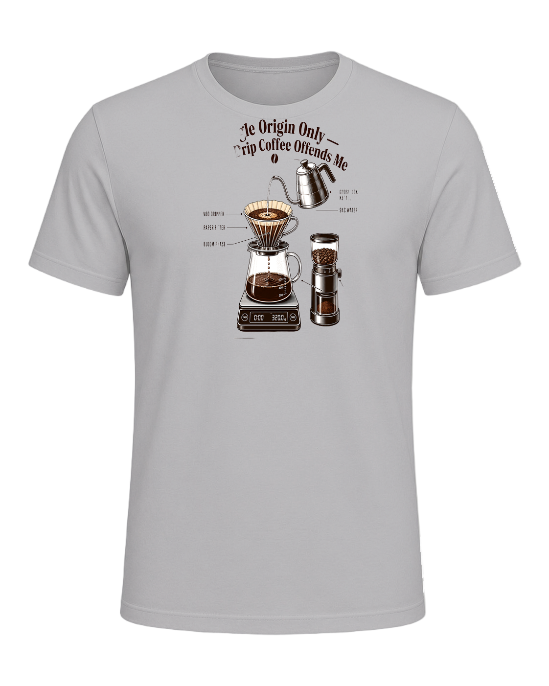Coffee Snob — Athletic Heather