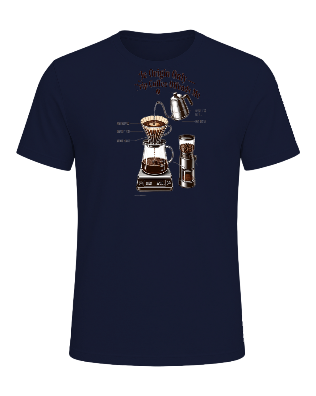 Coffee Snob — Navy
