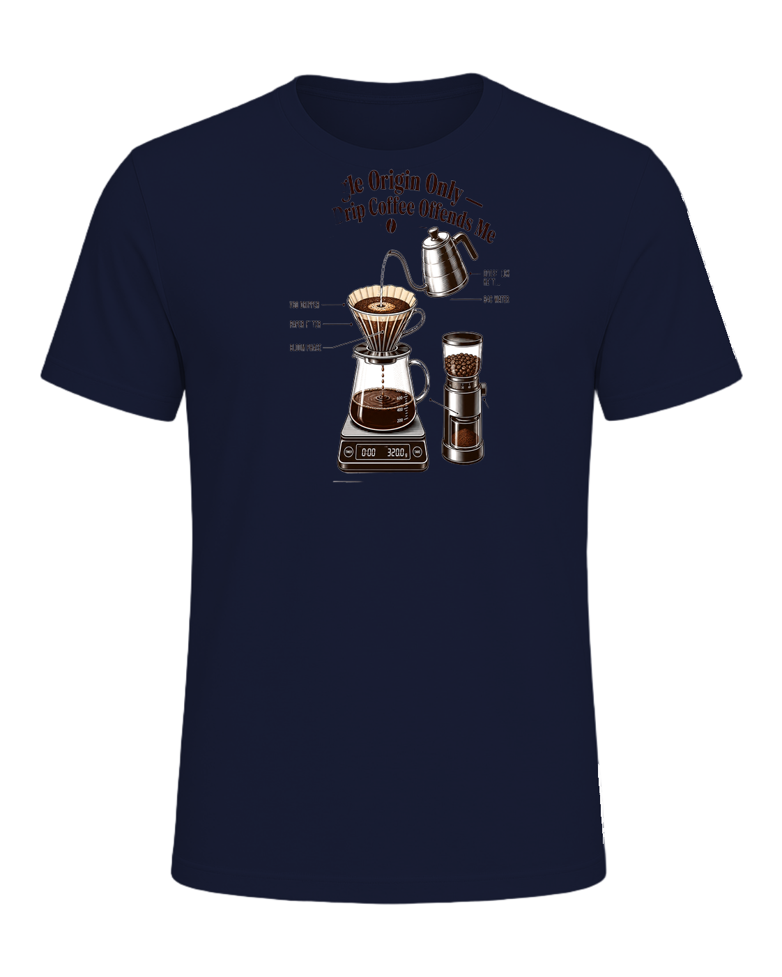 Coffee Snob — Navy