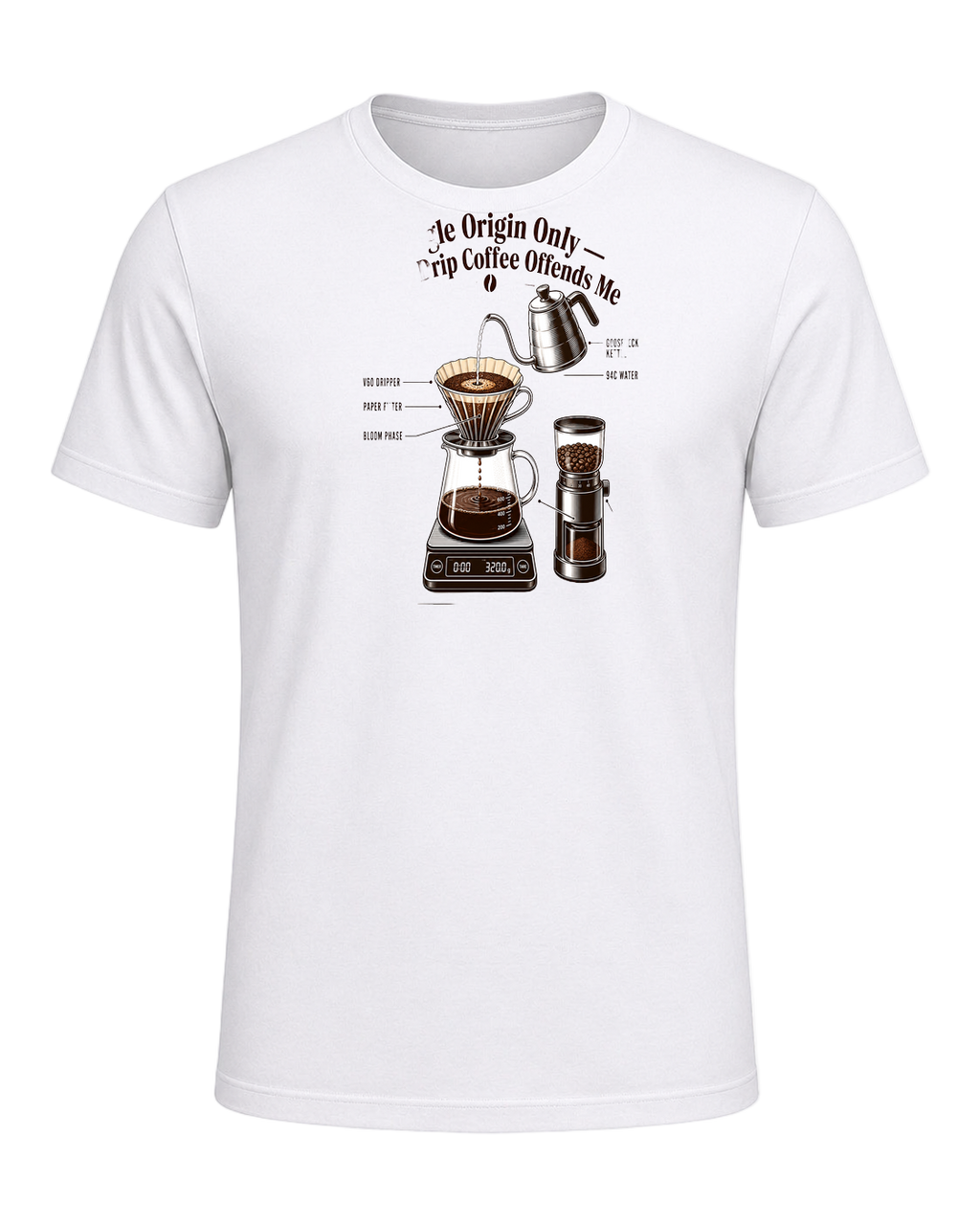 Coffee Snob — White
