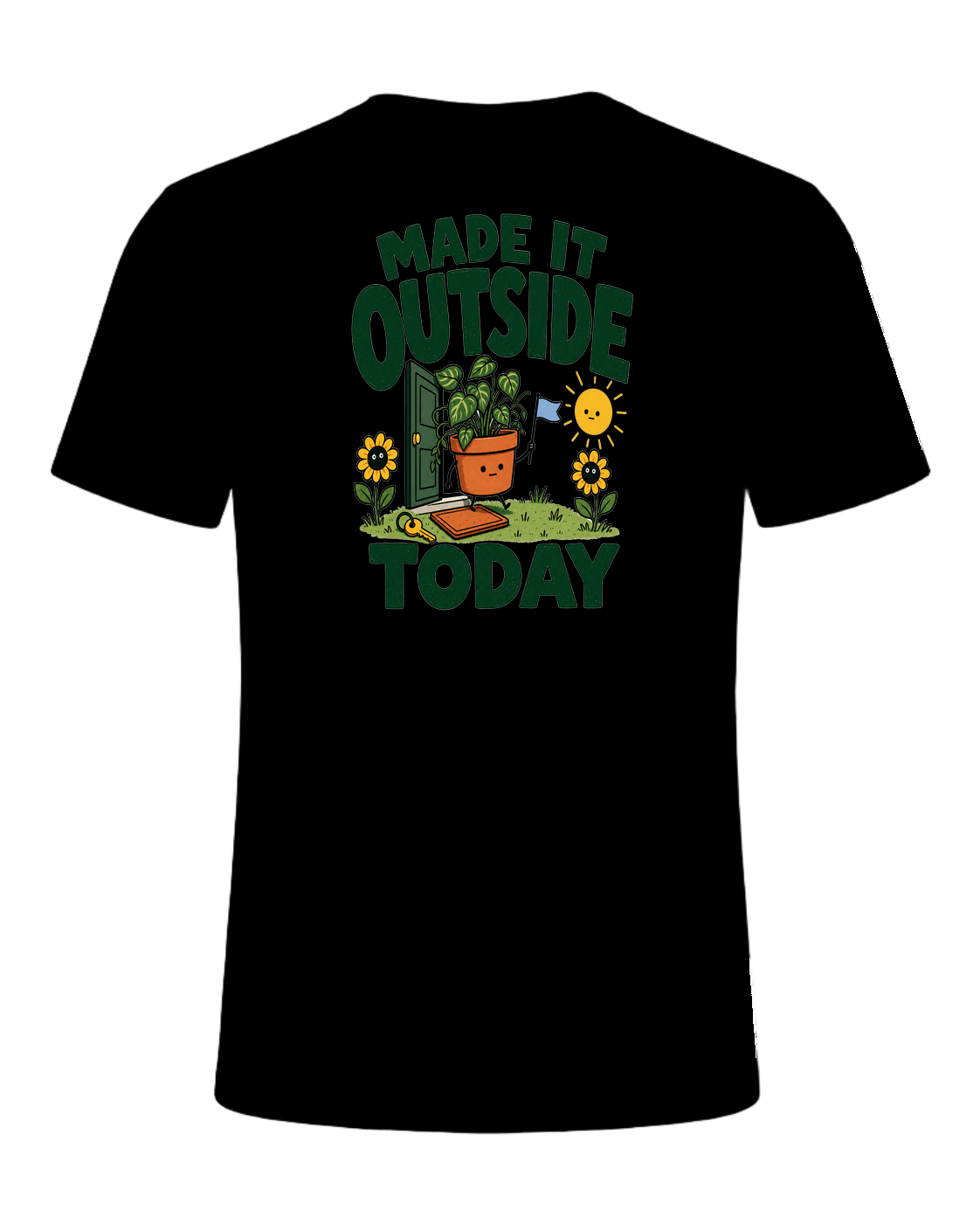 MADE IT OUTSIDE TODAY — Black