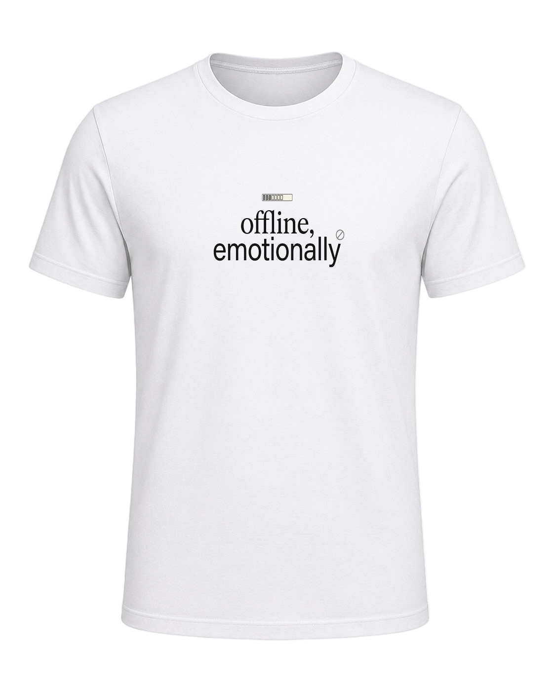 offline, emotionally — White