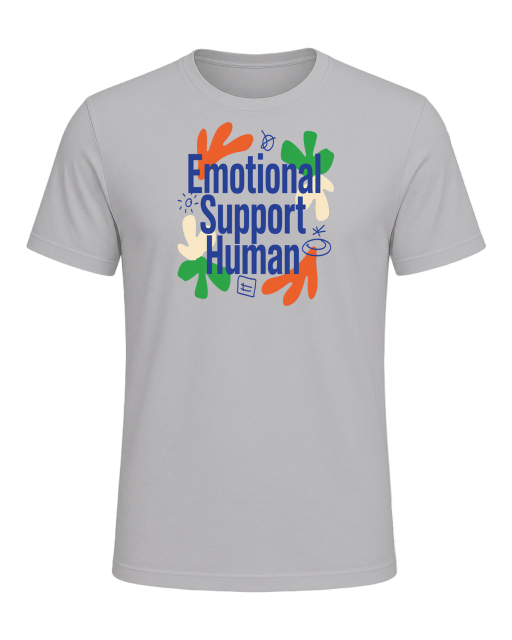 emotional support human — Athletic Heather