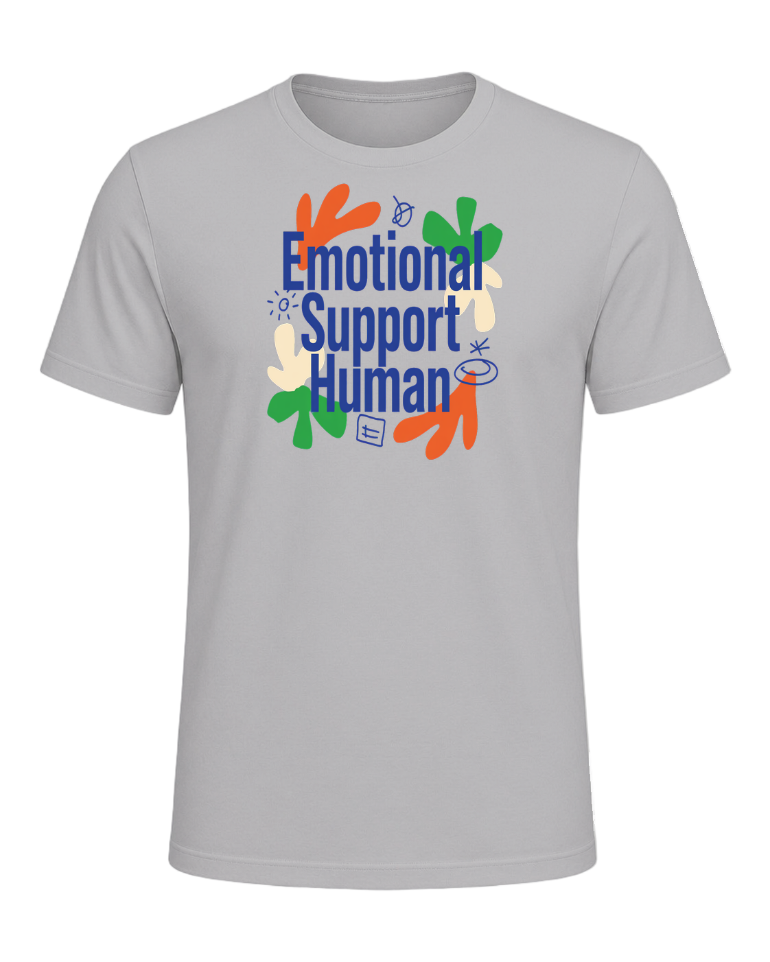 emotional support human — Athletic Heather