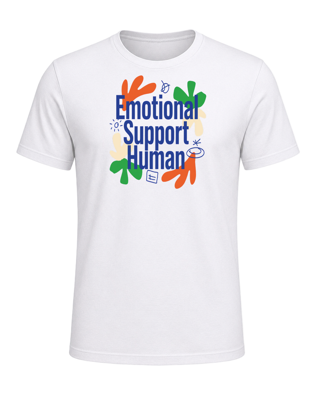 emotional support human — White