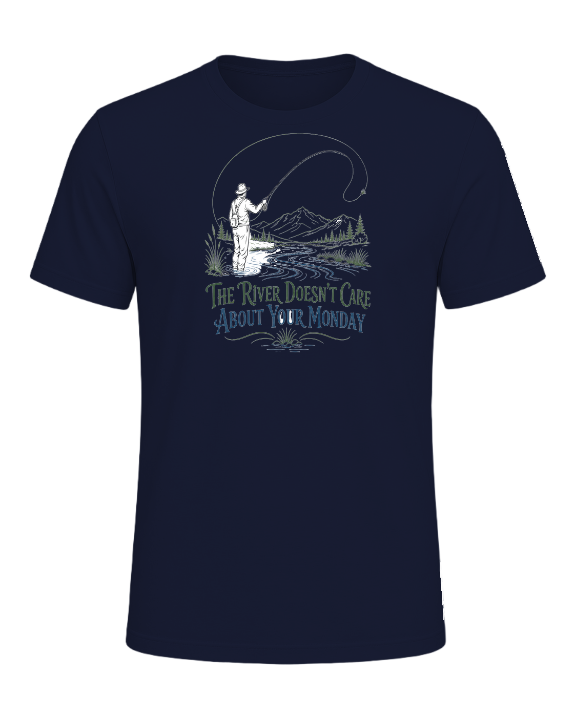 Fly Fishing — Navy