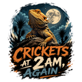 CRICKETS AT 2AM, AGAIN