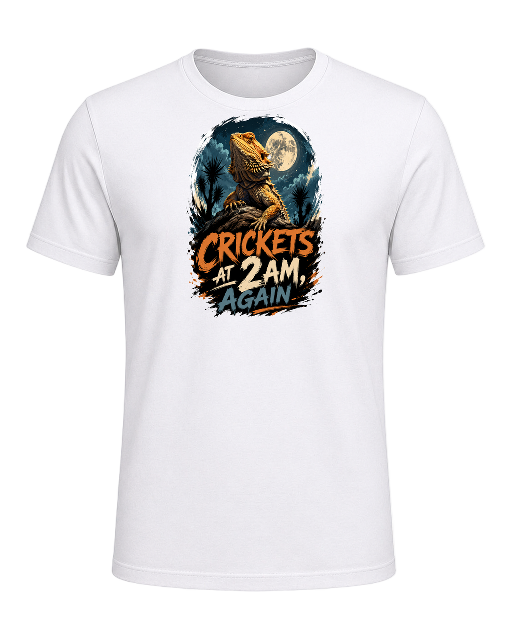 CRICKETS AT 2AM, AGAIN — White