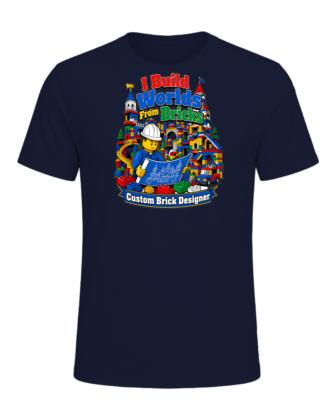 Brick Builder / Custom Brick Creations — Navy