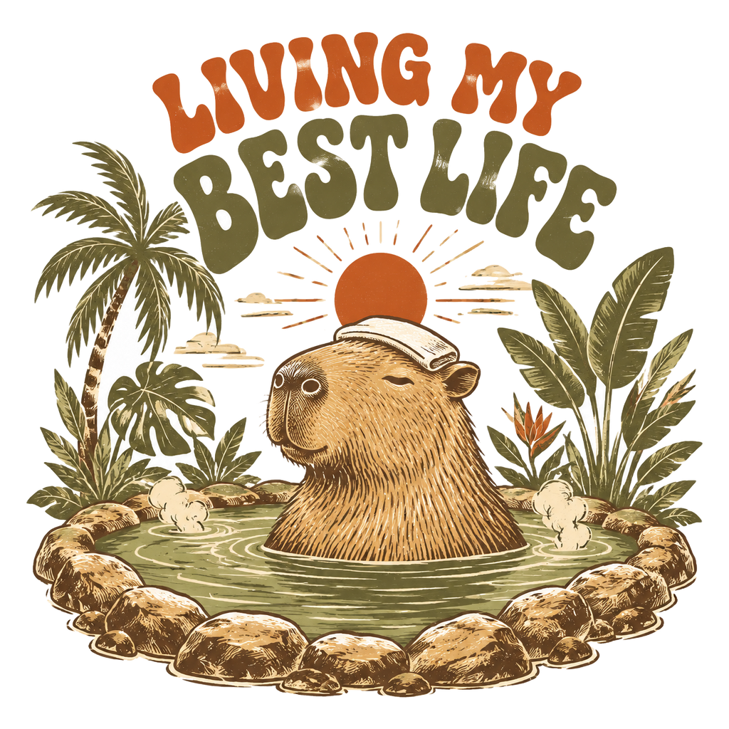 Capybara Chill Vibes
