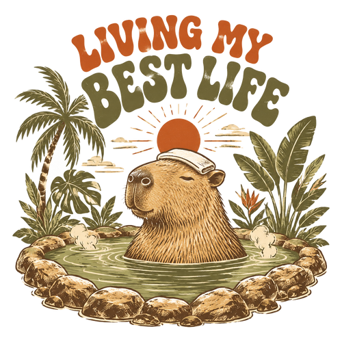 Capybara Chill Vibes