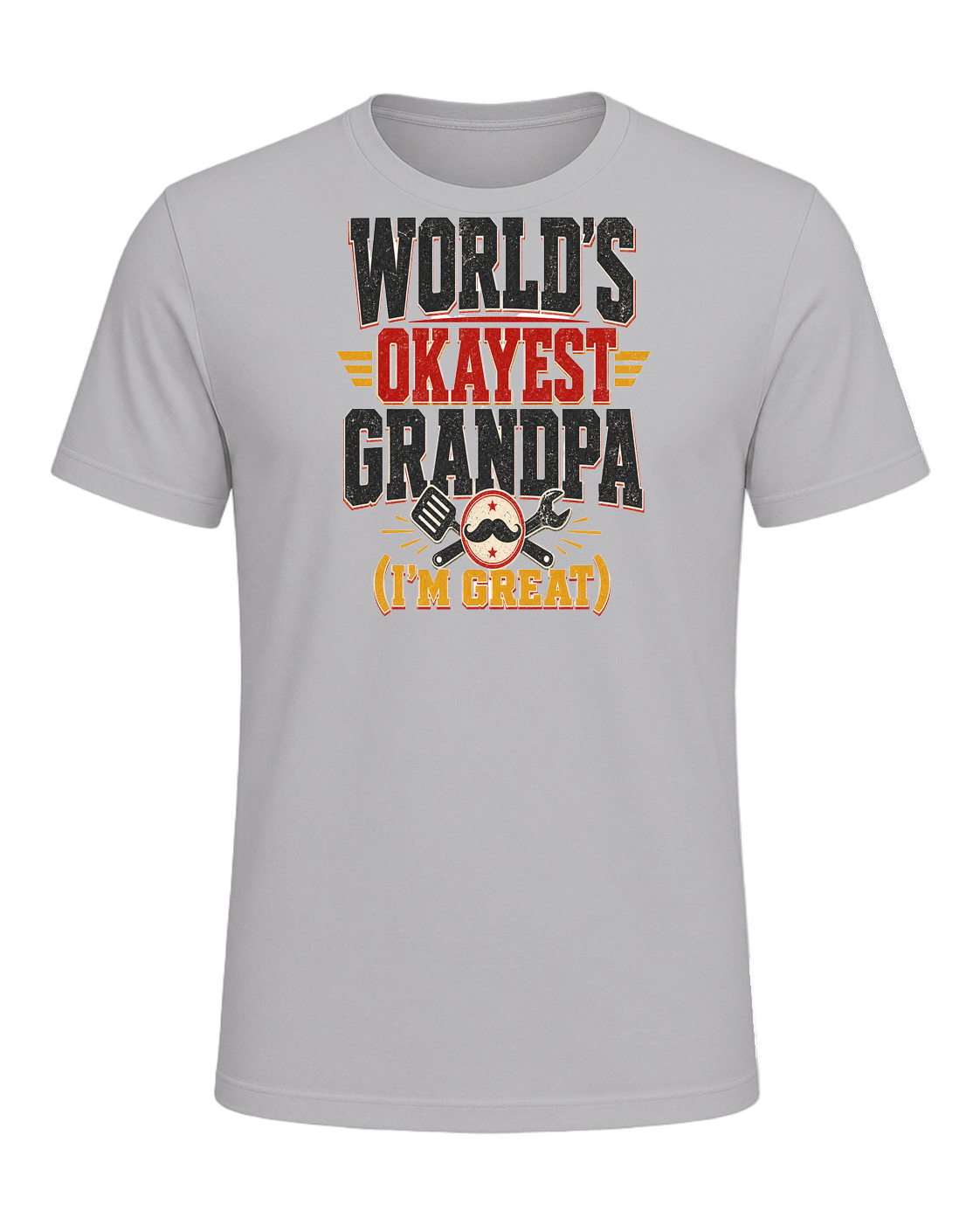 World's okayest grandpa (I'm great) — Athletic Heather