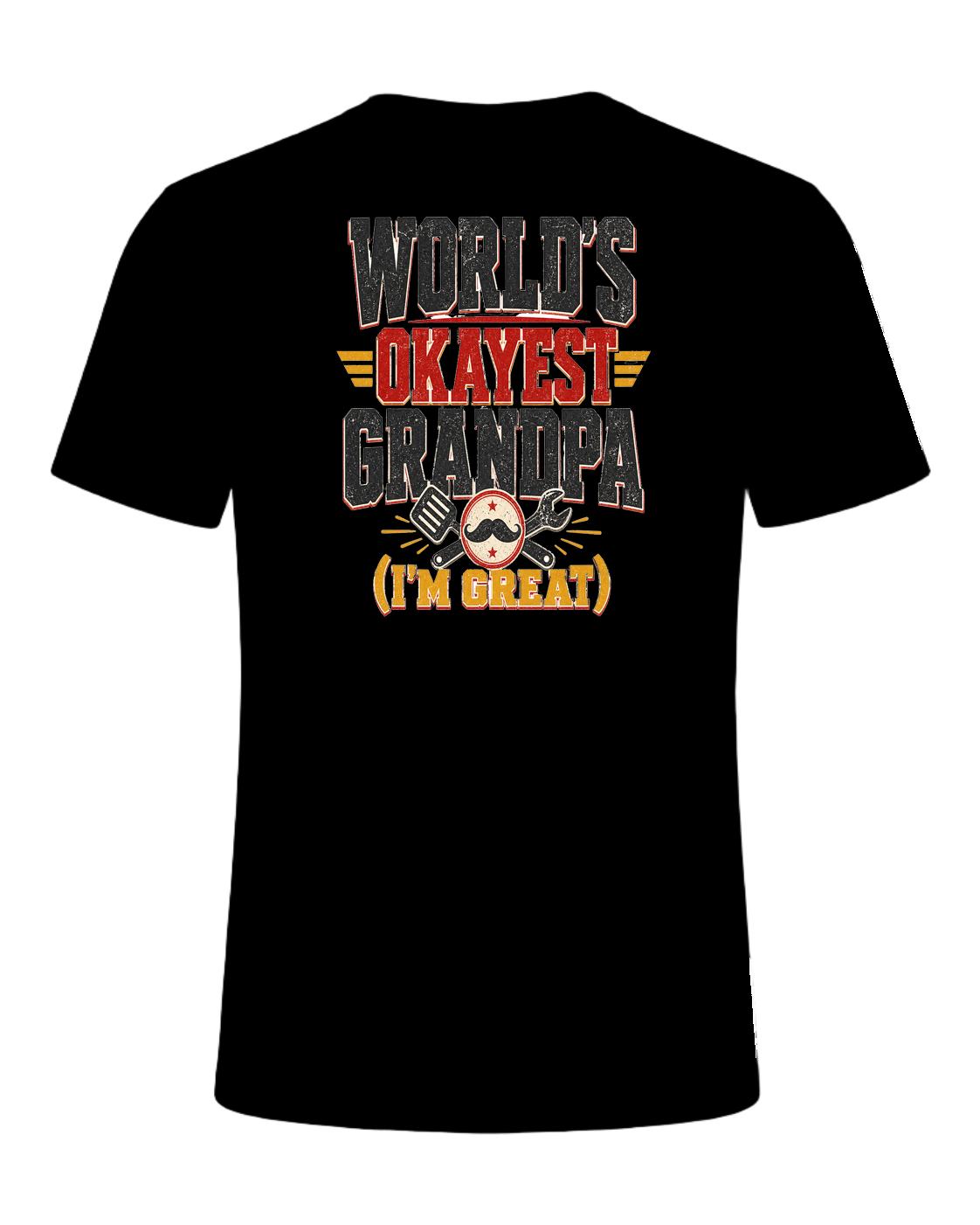 World's okayest grandpa (I'm great) — Black