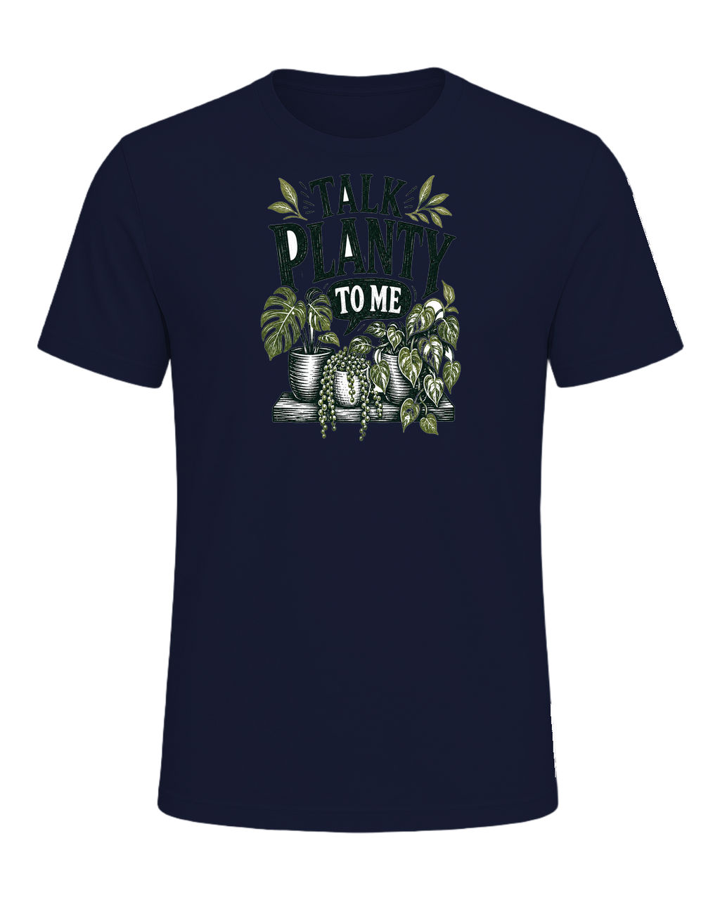TALK PLANTY TO ME — Navy