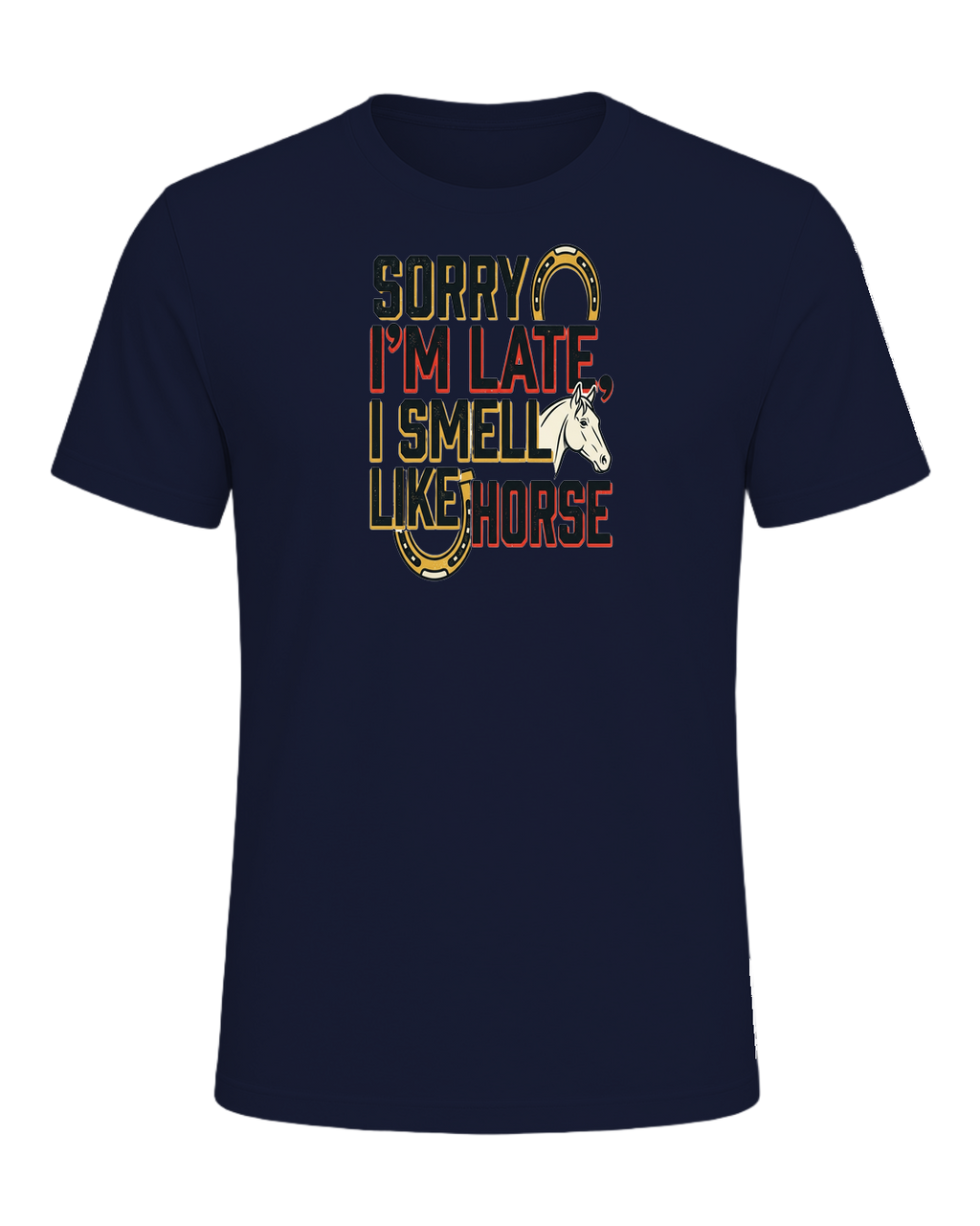 Sorry I'm Late, I Smell Like Horse — Navy