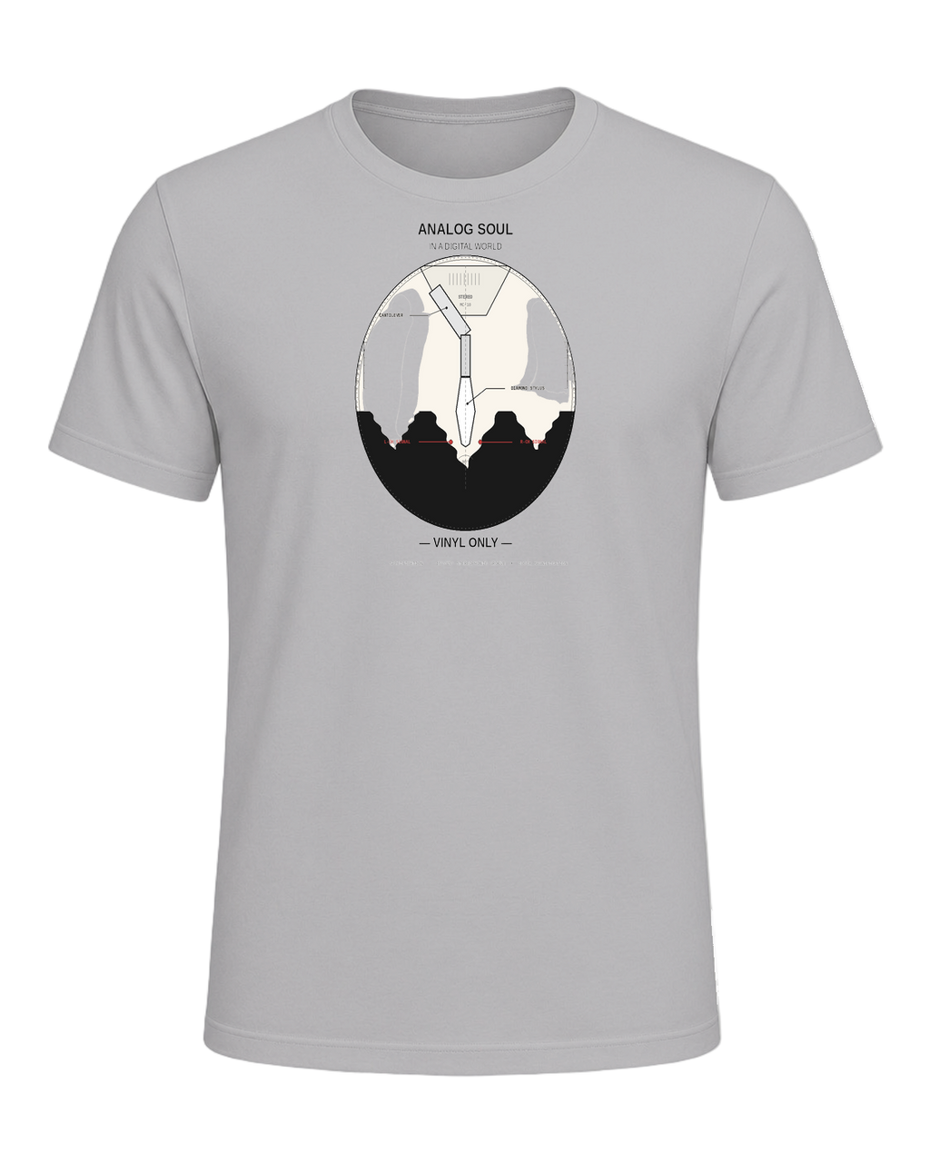 Vinyl Record Collector — Athletic Heather