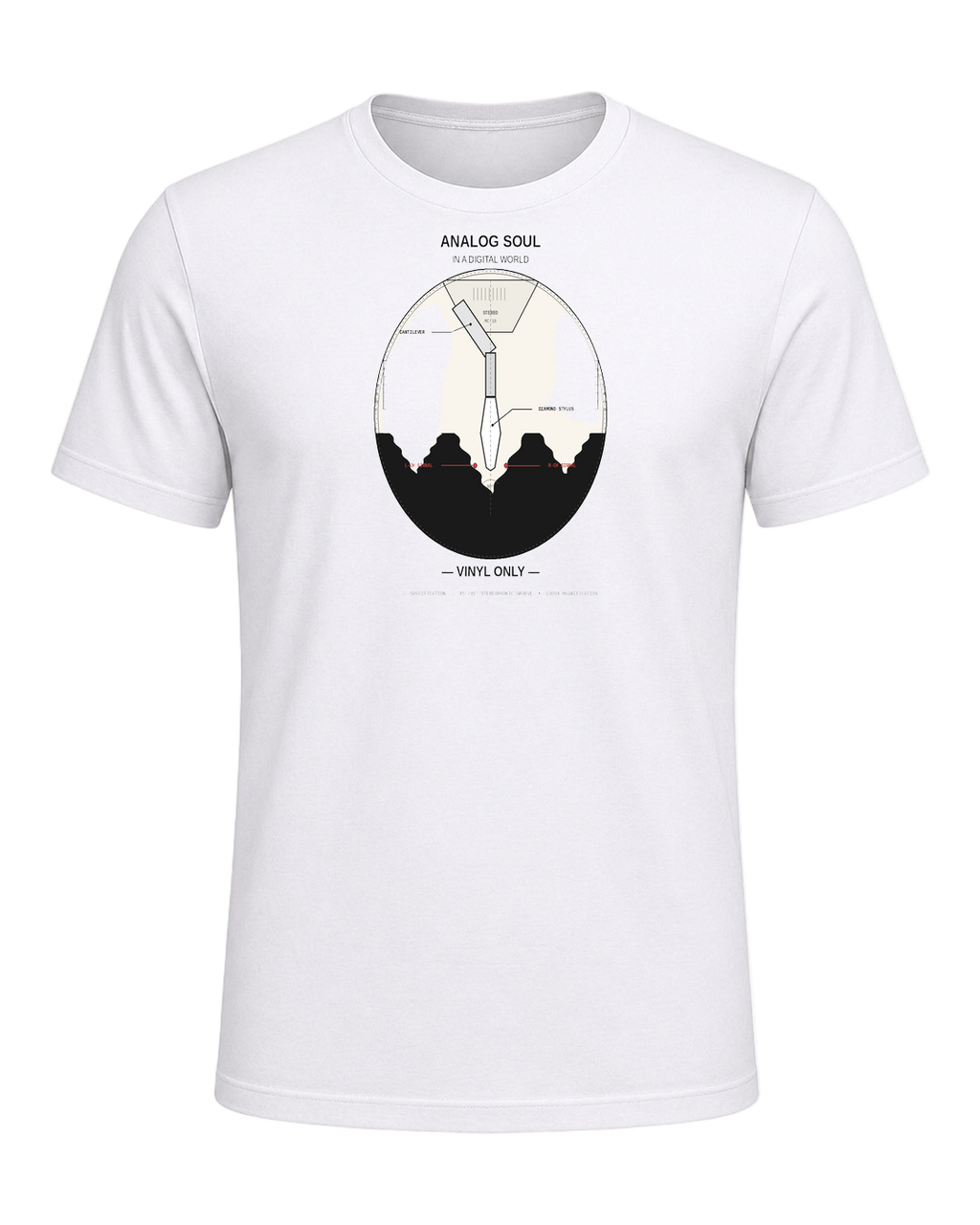 Vinyl Record Collector — White