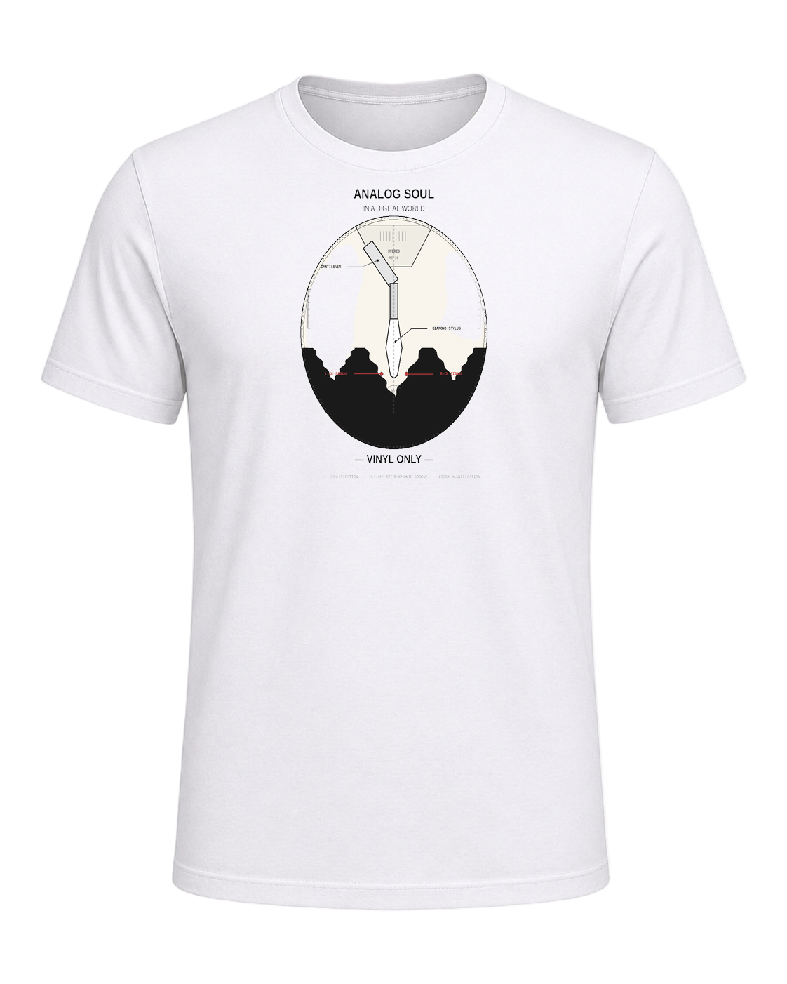 Vinyl Record Collector — White