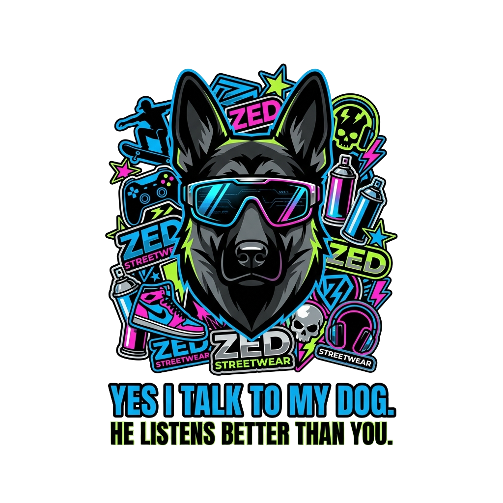 Yes I Talk to My Dog. He Listens Better Than You.